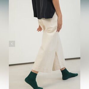 NEW Elizabeth Suzann Cotton Canvas Florence Pants Size XSmall